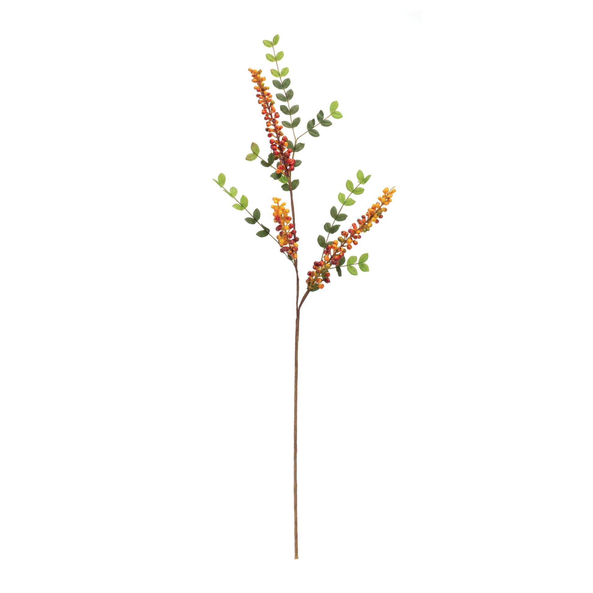 Orange Berry Foliage Spray (Set of 6) alternate view 2