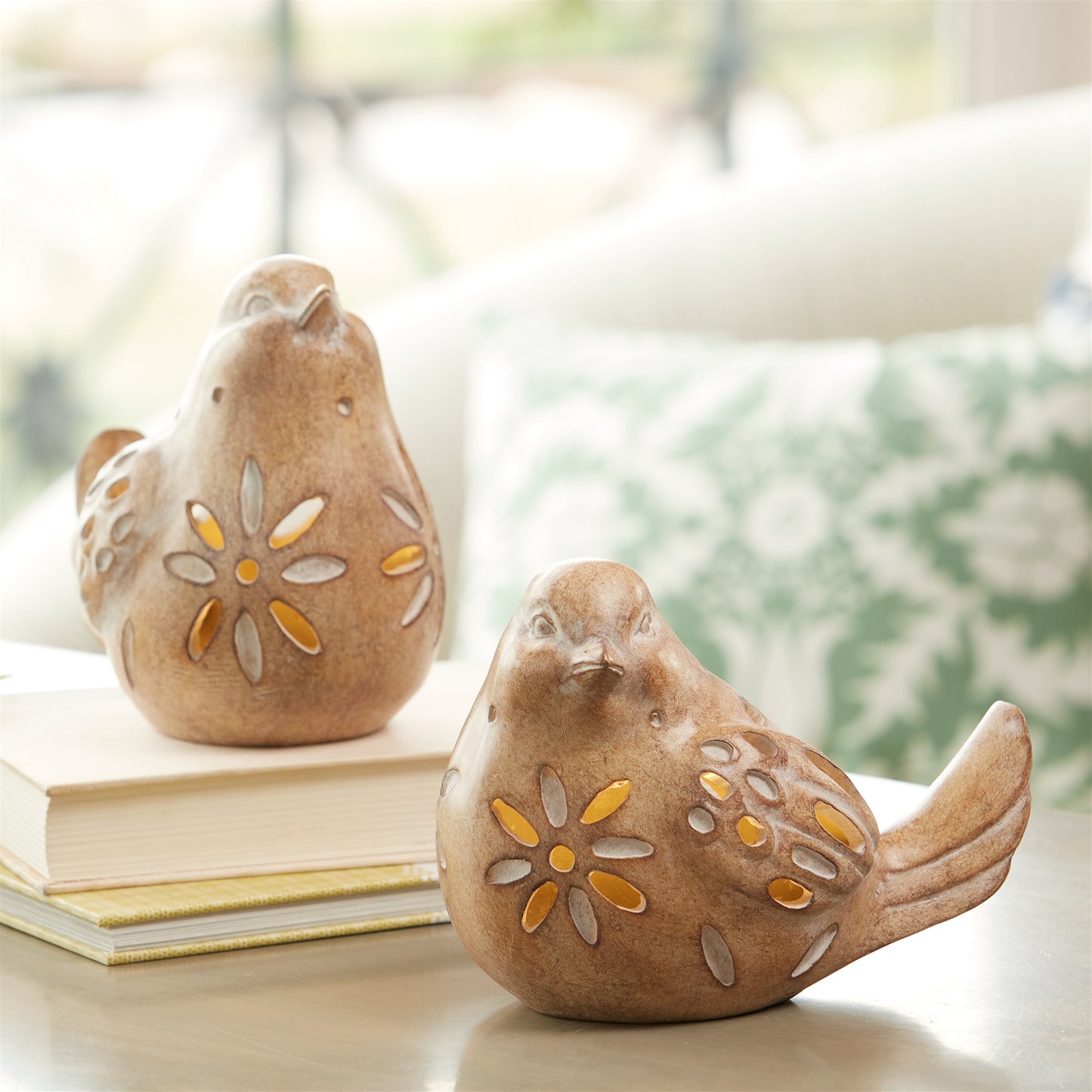LED Bird Figurine (Set of 2) alternate view 2