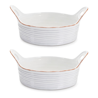 Ceramic Bowl with Handles (Set of 2) alternate view 2
