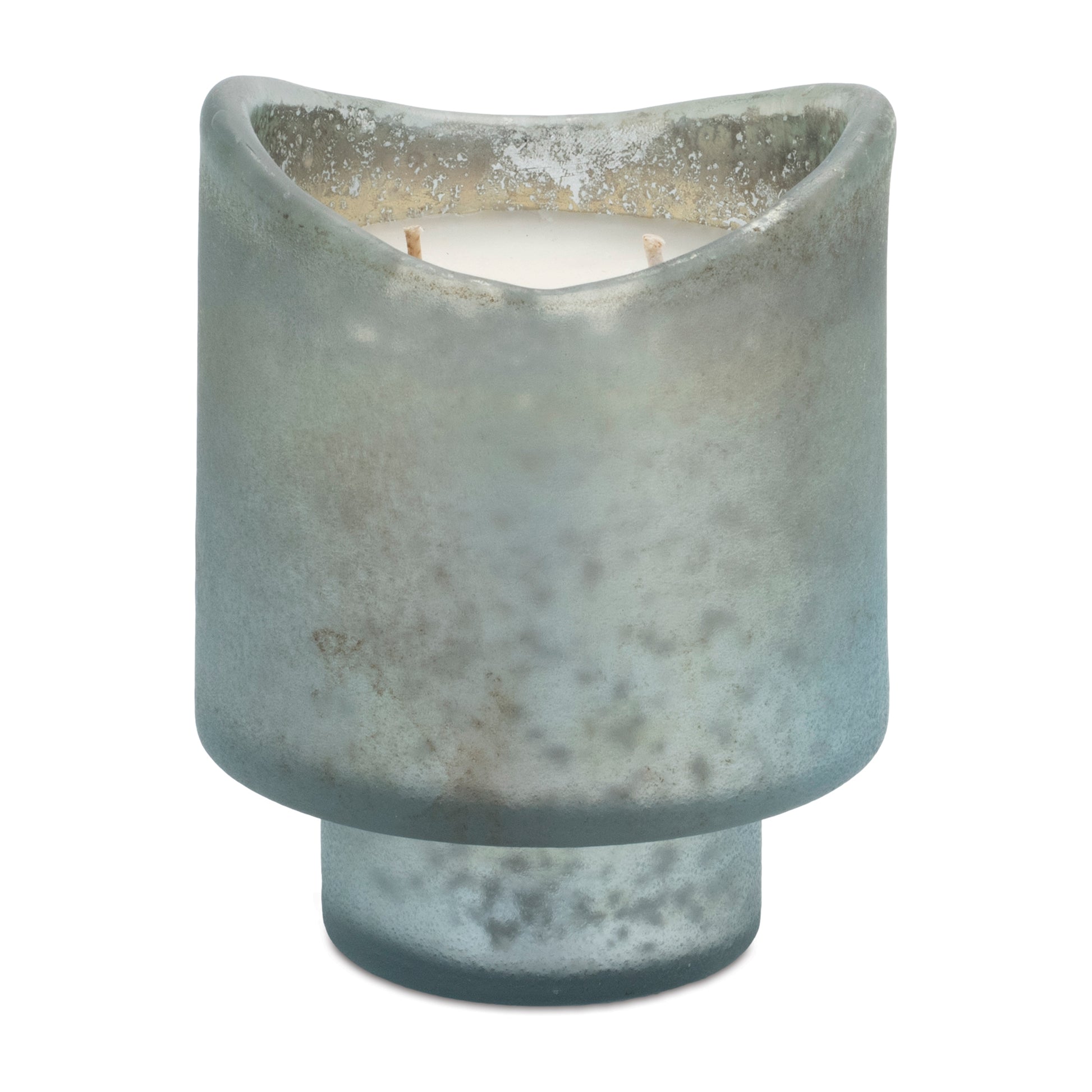 Red Currant Scented Soy Candle with Frosted Glass Holder (Set of 2) alternate view 3