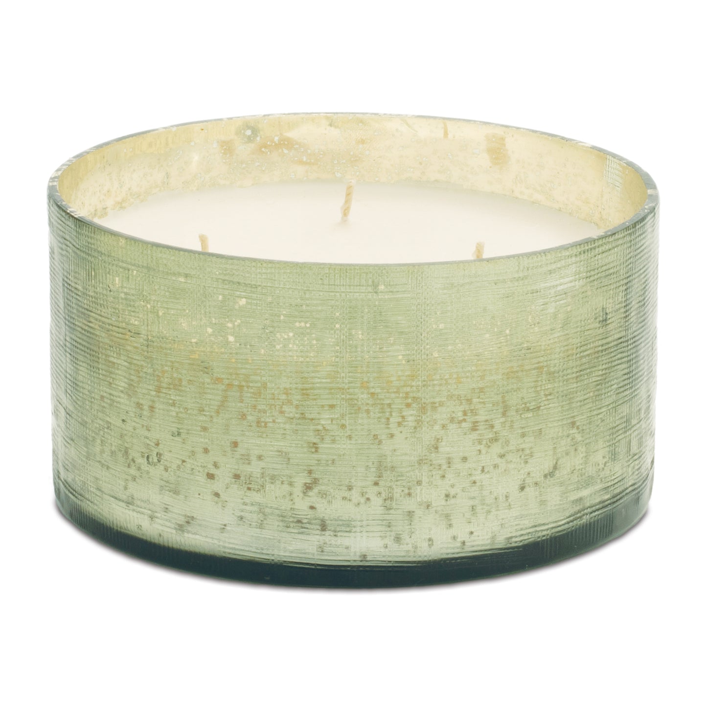 Frasier Fir Scented Candle in Textured Glass Jar 6"D