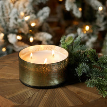 Frasier Fir Scented Candle in Textured Glass Jar 6"D alternate view 2