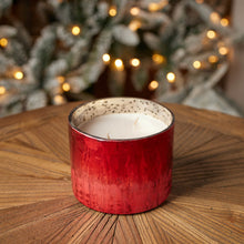 Cranberry Woods Scented Soy Candle with Etched Glass Holder 4"D alternate view 2