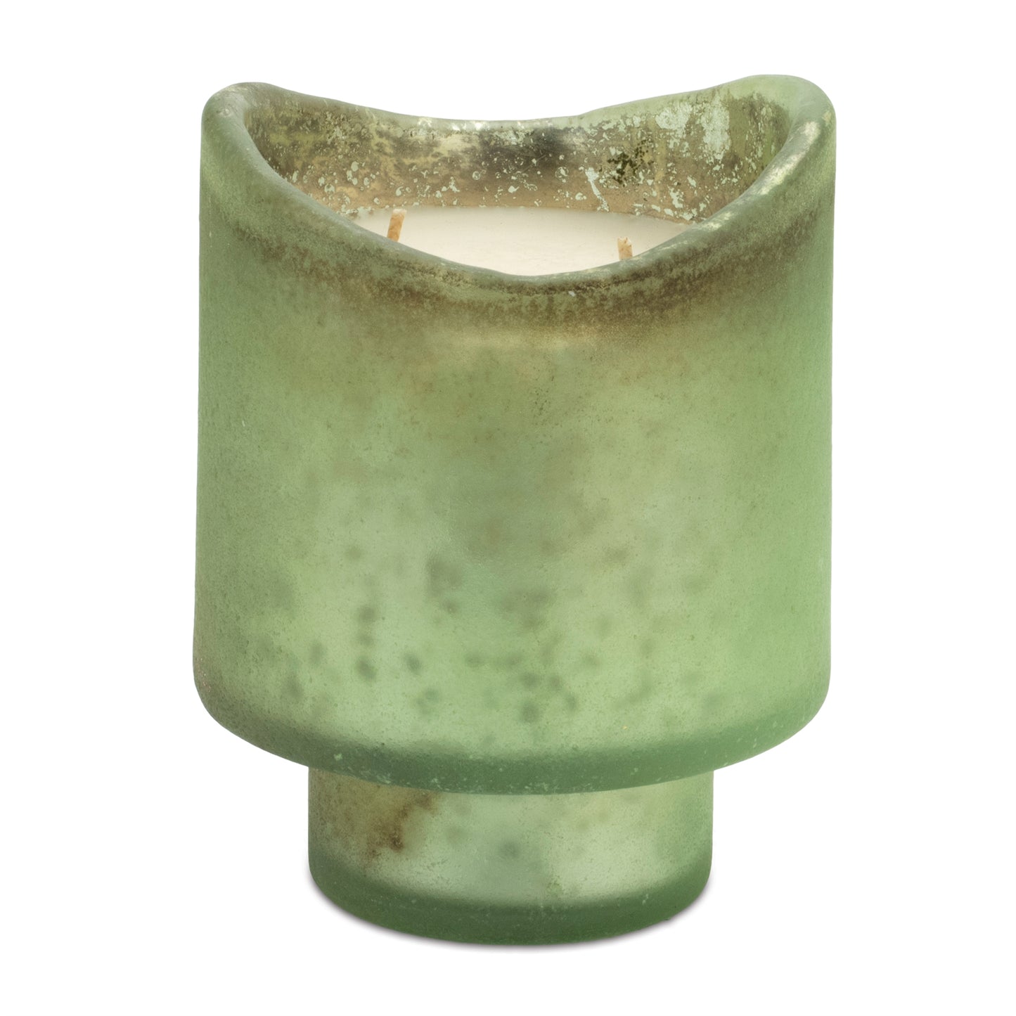Wassail Scented Soy Candle with Frosted Glass Holder (Set of 2) alternate view 4