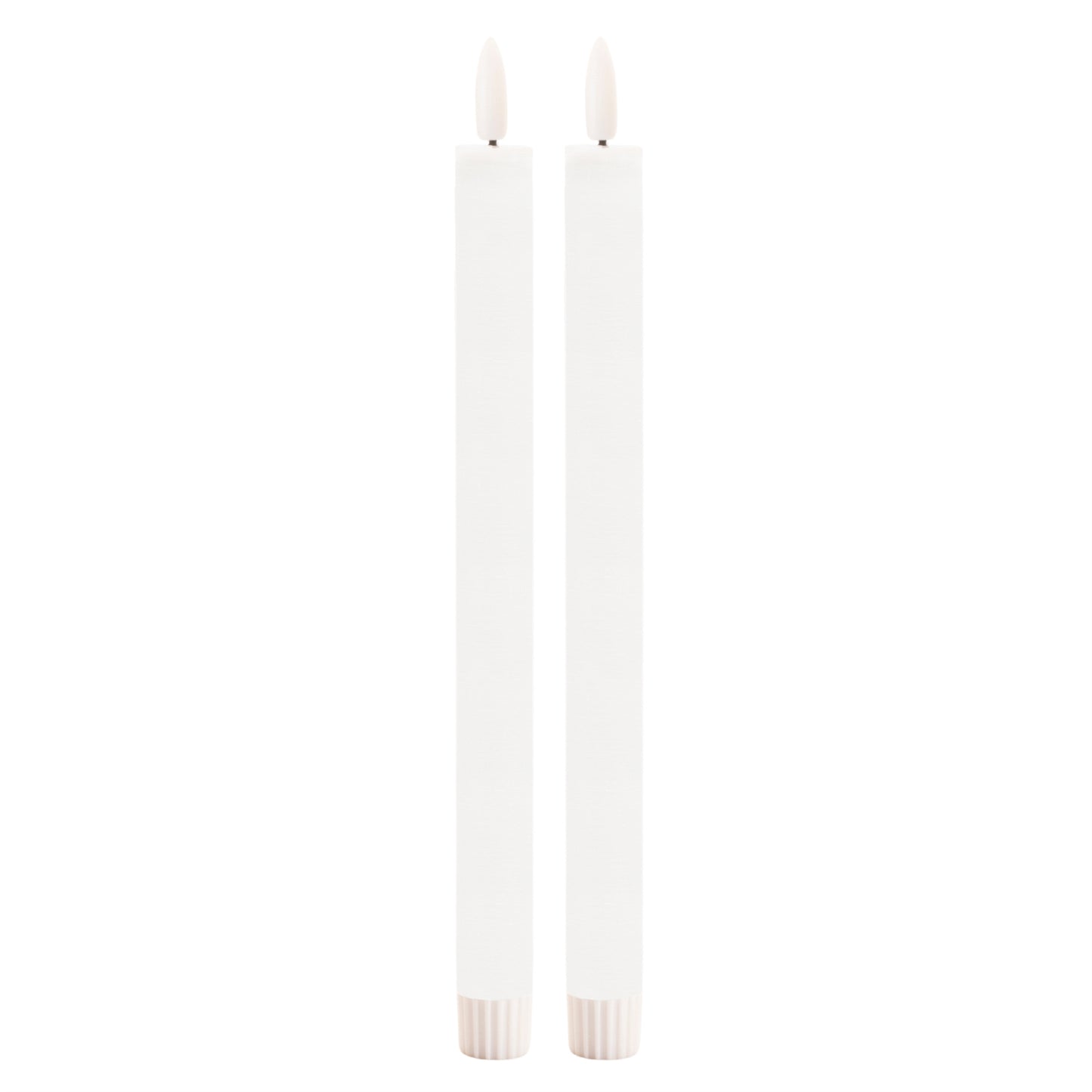 FIA Wick White Taper Candle (Set of 2)
