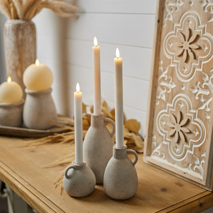 FIA Wick White Taper Candle (Set of 2) alternate view 3