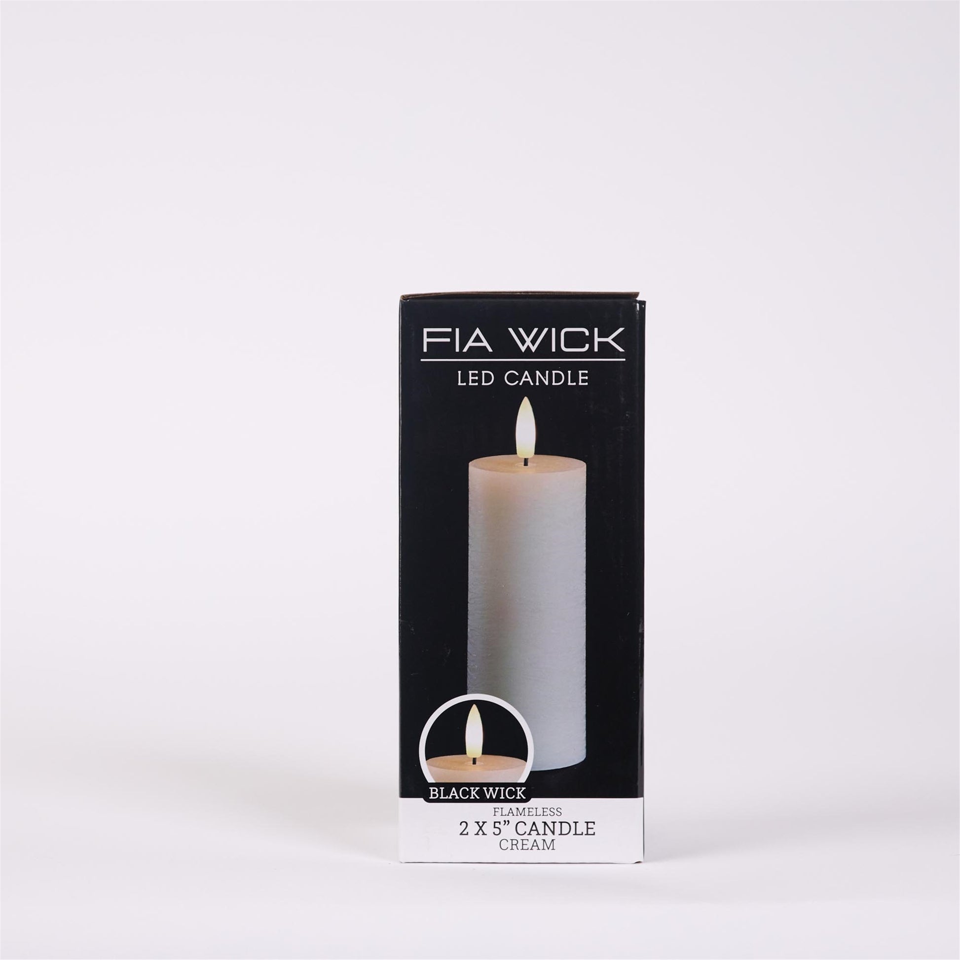 FIA Wick Ivory Pillar Candle (Set of 4) alternate view 3