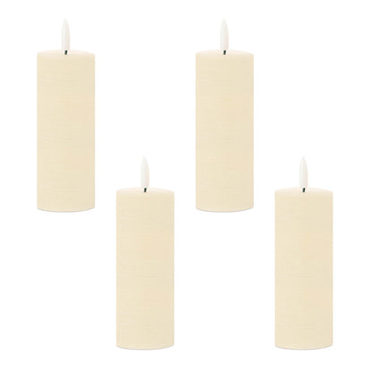 FIA Wick Ivory Pillar Candle (Set of 4) alternate view 4