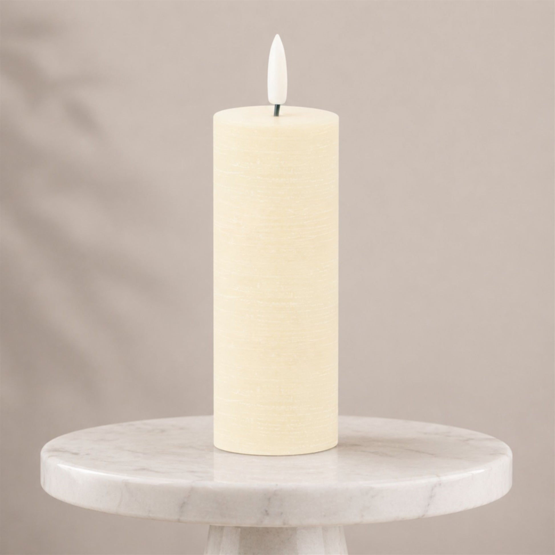 FIA Wick Ivory Pillar Candle (Set of 4) alternate view 2