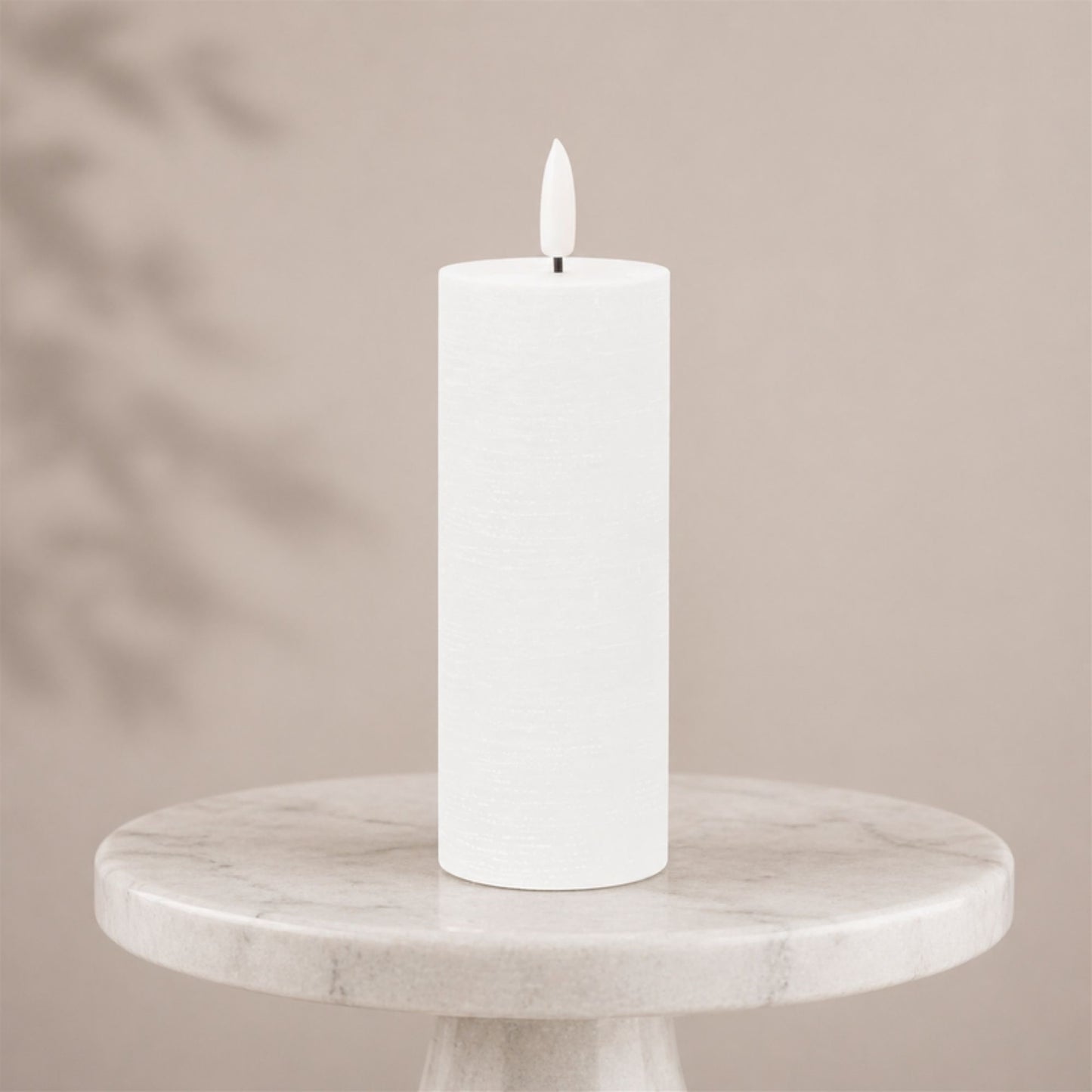 FIA Wick White Pillar Candle (Set of 4) alternate view 2