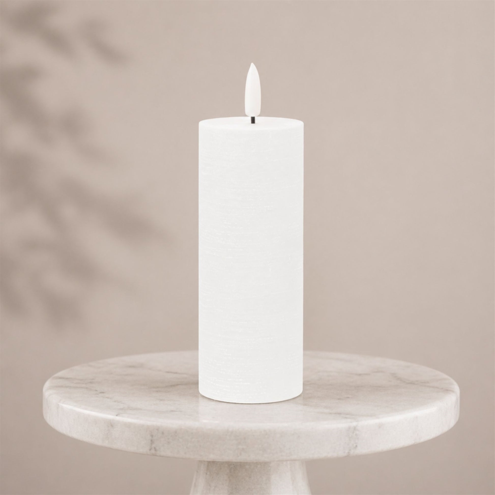 FIA Wick White Pillar Candle (Set of 4) alternate view 2
