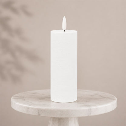 FIA Wick White Pillar Candle (Set of 4) alternate view 2