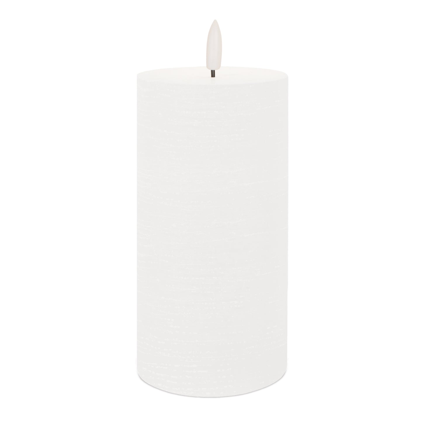 FIA Wick White Pillar Candle (Set of 2)
