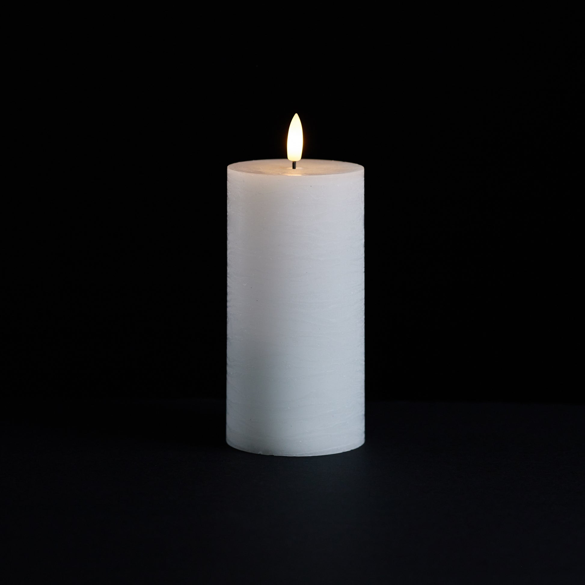 FIA Wick White Pillar Candle (Set of 2) alternate view 3
