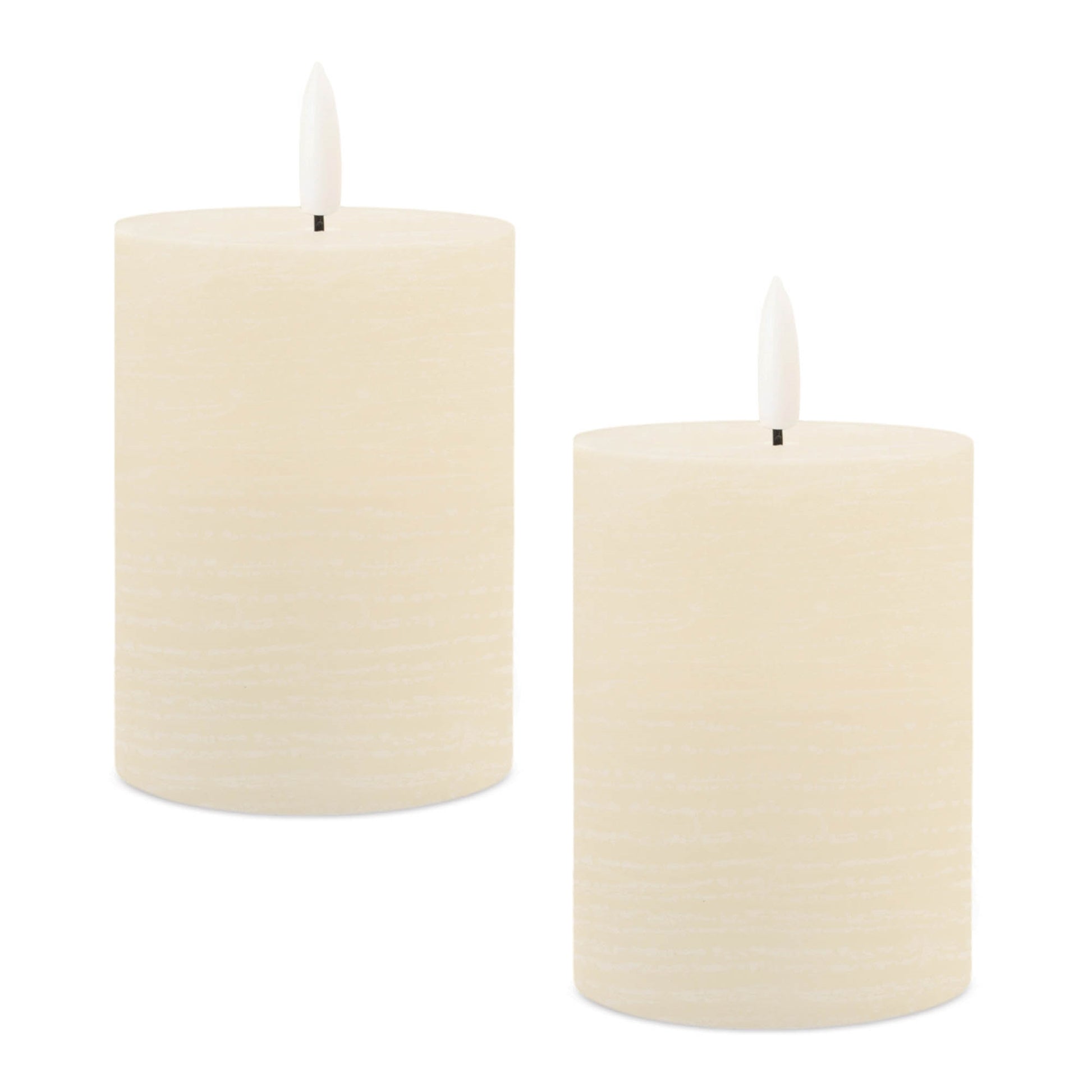 FIA Wick Ivory Pillar Candle (Set of 2) alternate view 4