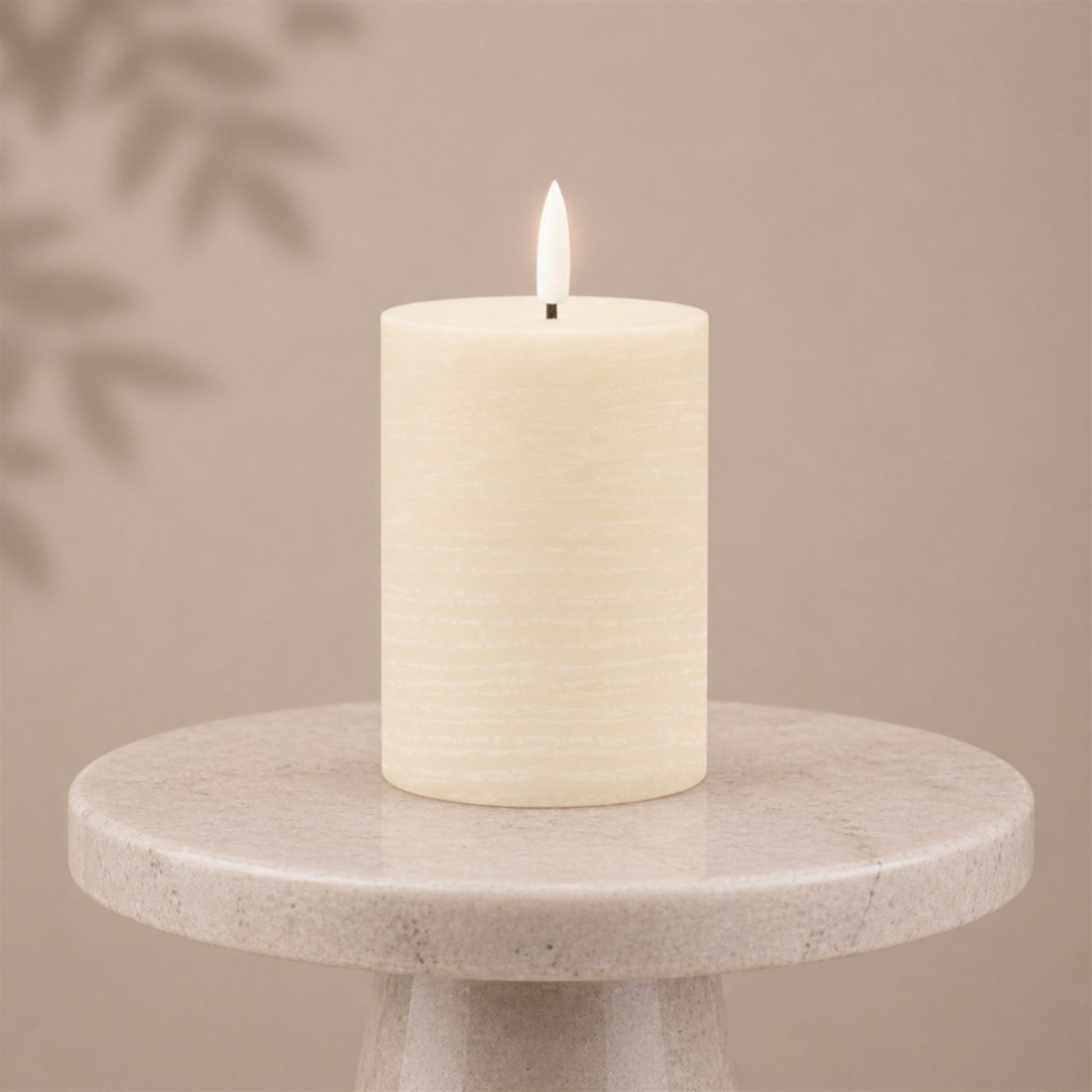 FIA Wick Ivory Pillar Candle (Set of 2) alternate view 2