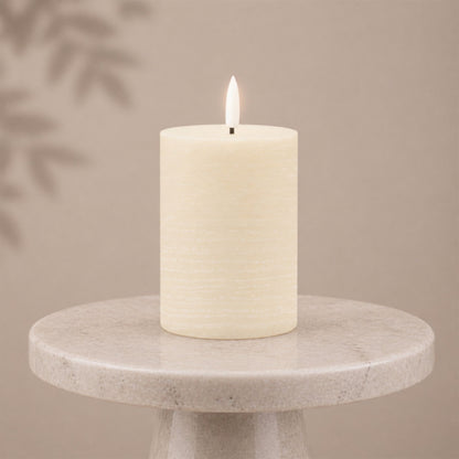 FIA Wick Ivory Pillar Candle (Set of 2) alternate view 2