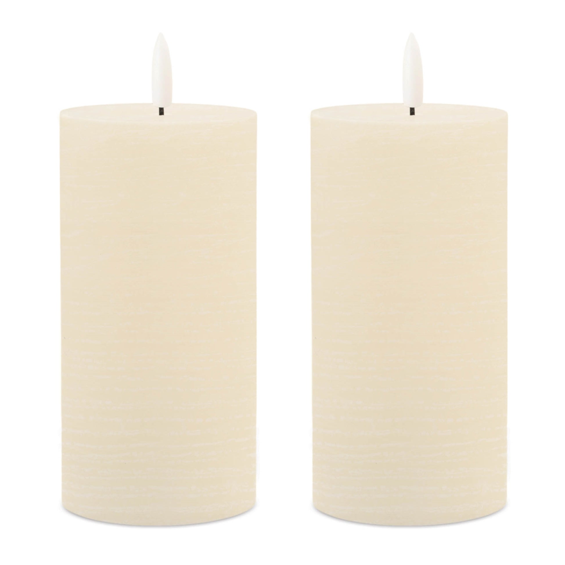 FIA Wick Ivory Pillar Candle (Set of 2) alternate view 4
