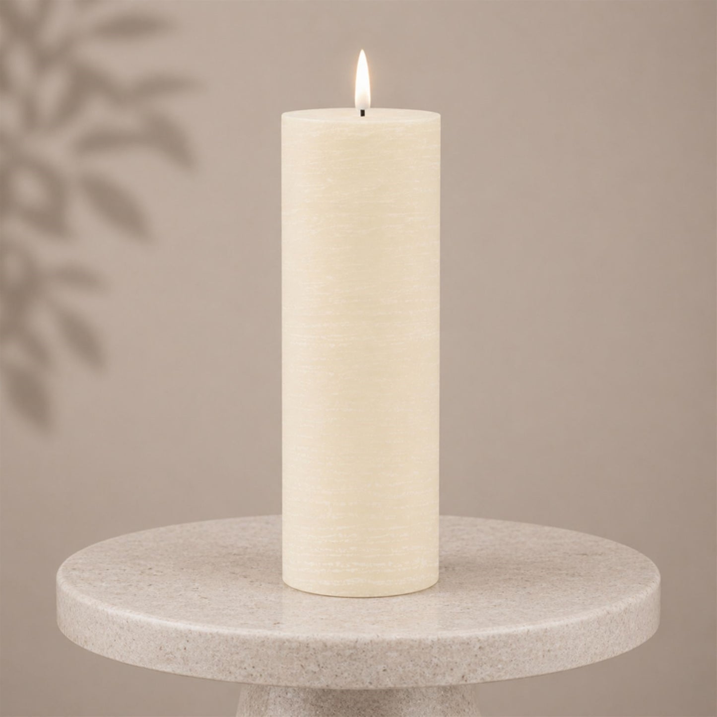 FIA Wick Ivory Pillar Candle (Set of 2) alternate view 2