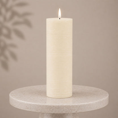 FIA Wick Ivory Pillar Candle (Set of 2) alternate view 2
