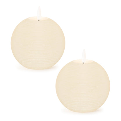 FIA Wick Ivory Round Candle (Set of 2) alternate view 4