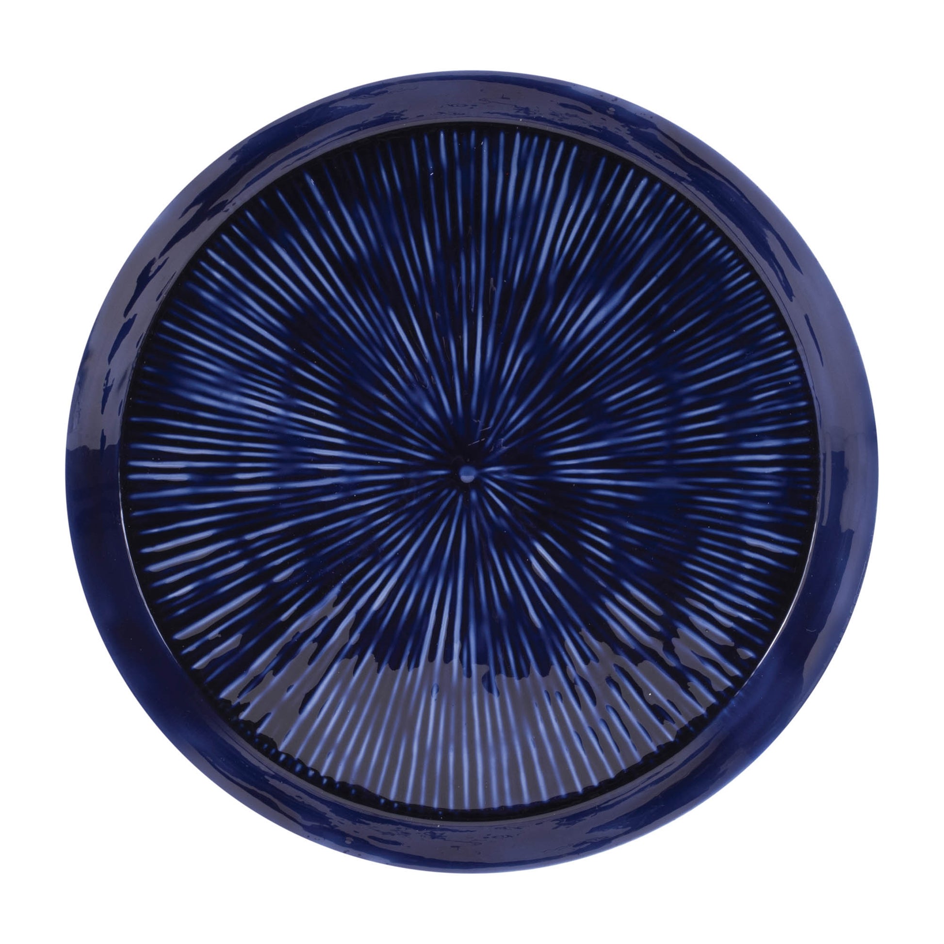 Round Etched Metal Tray 13.5"D alternate view 2