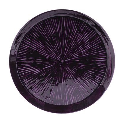 Round Etched Metal Tray 13.5"D alternate view 2