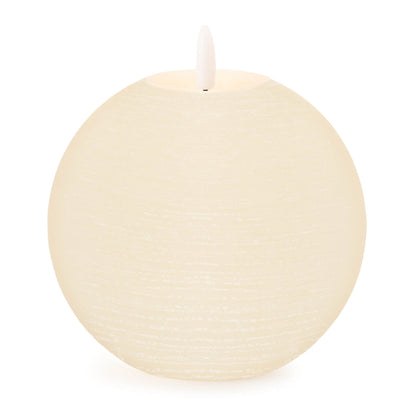 FIA Wick Ivory Round Candle (Set of 2)