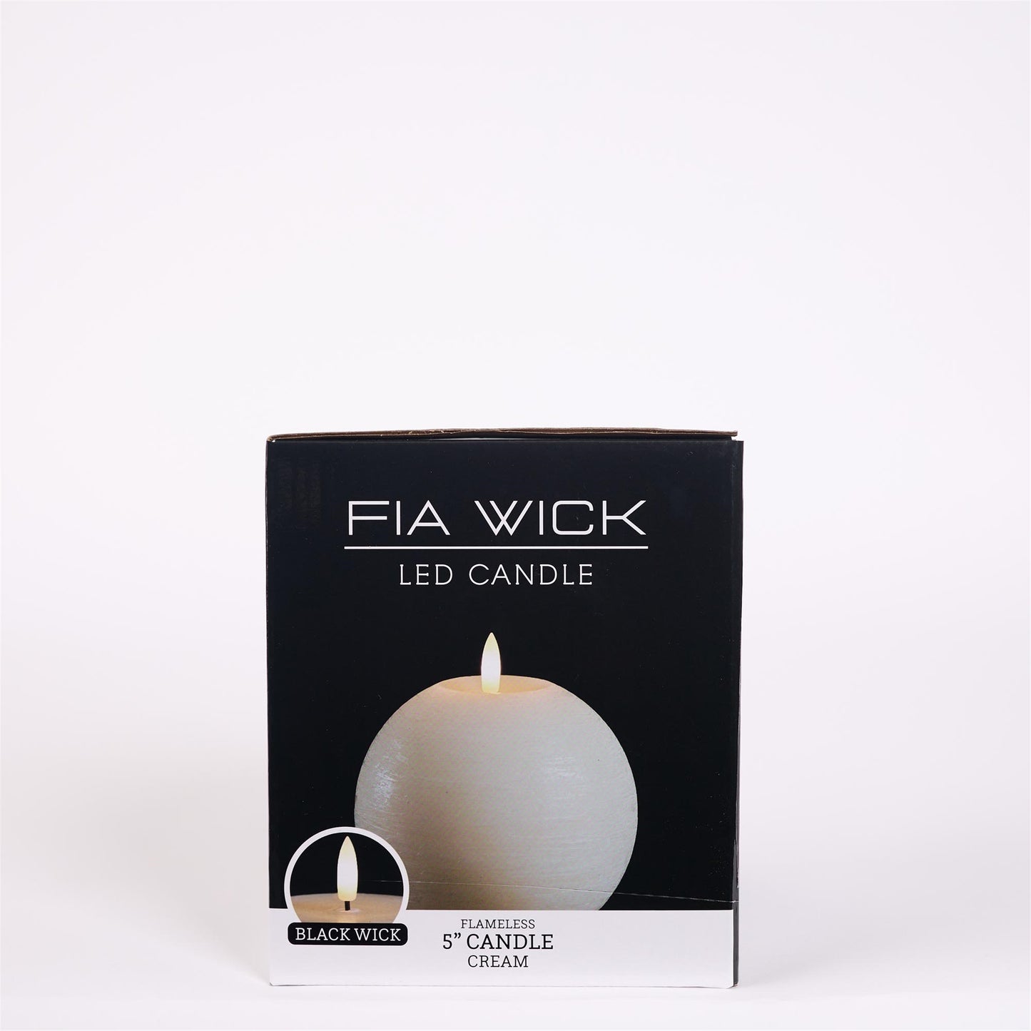 FIA Wick Ivory Round Candle (Set of 2) alternate view 3