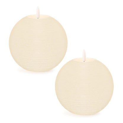 FIA Wick Ivory Round Candle (Set of 2) alternate view 4
