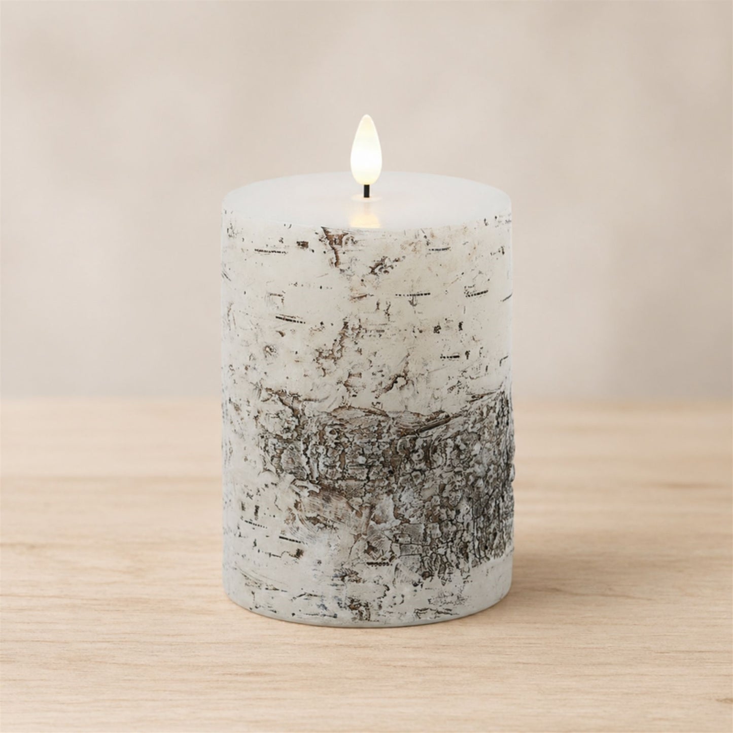 FIA Wick Birch Design Pillar Candle (Set of 2) alternate view 2