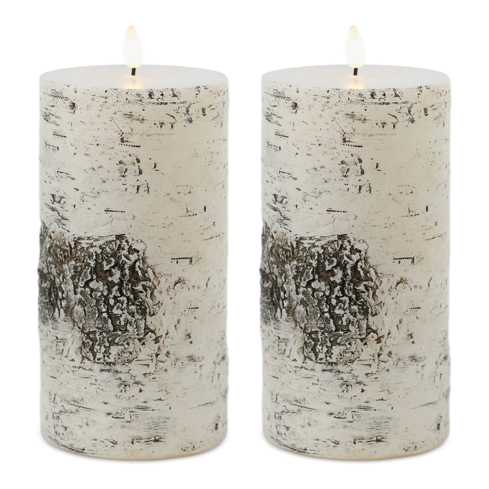 FIA Wick Birch Design Pillar Candle (Set of 2) alternate view 4