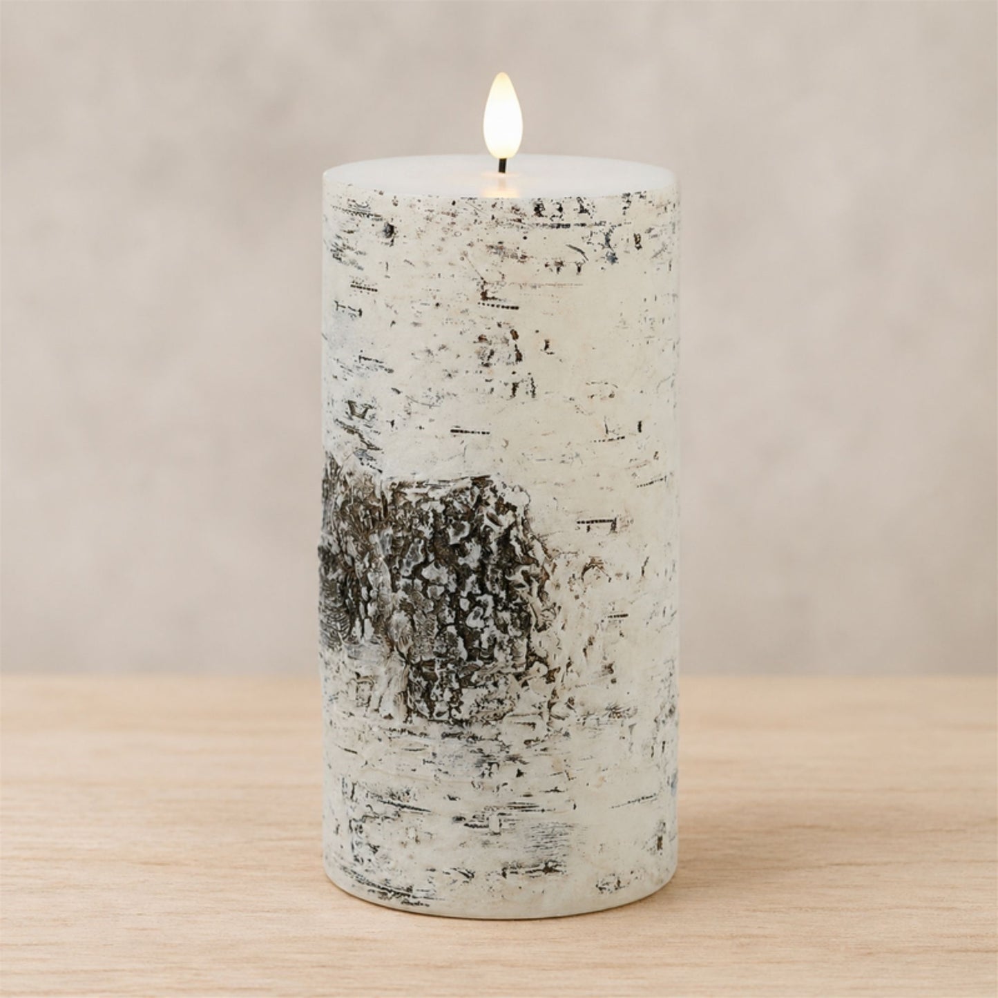 FIA Wick Birch Design Pillar Candle (Set of 2) alternate view 2