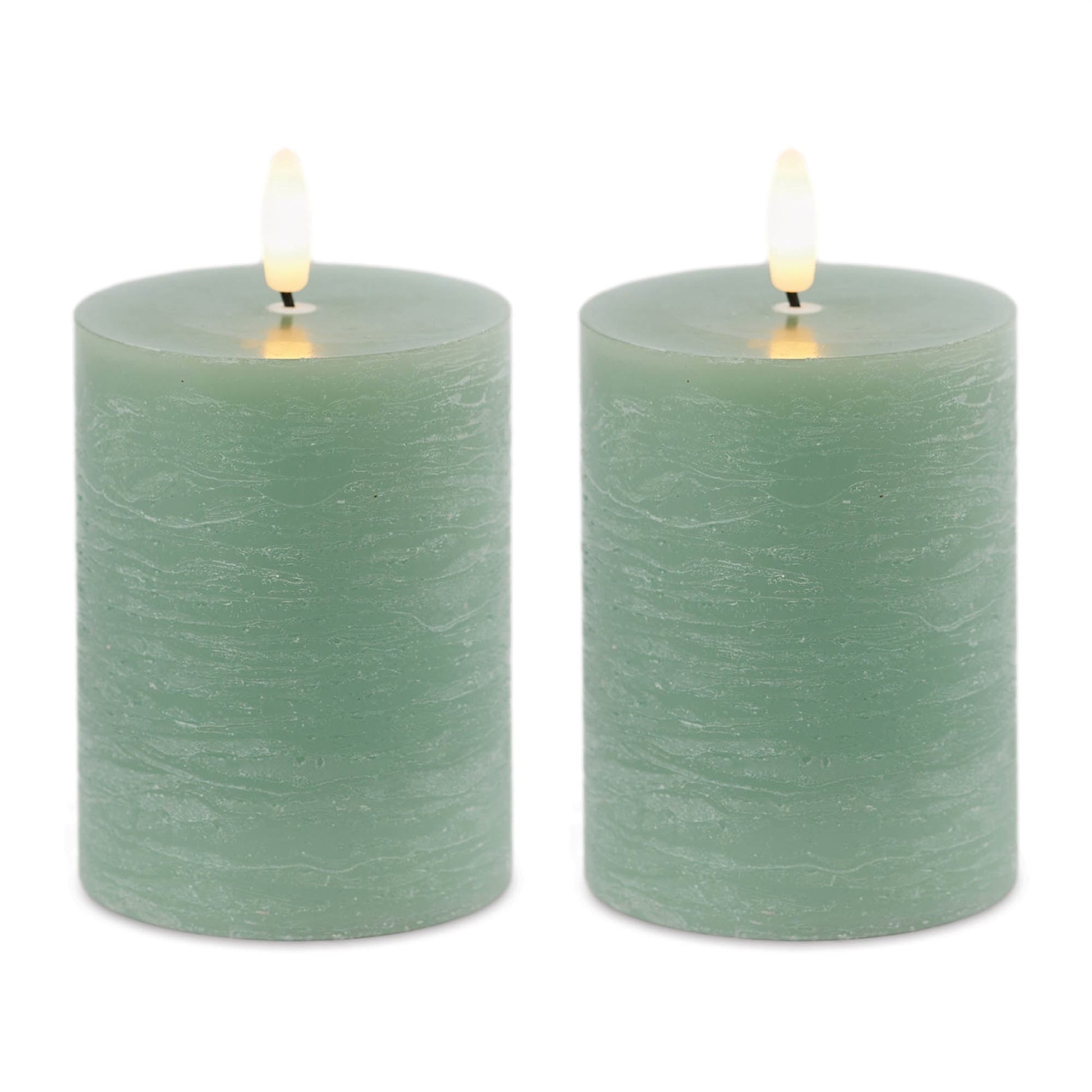 FIA Wick Green Pillar Candle (Set of 2) alternate view 3