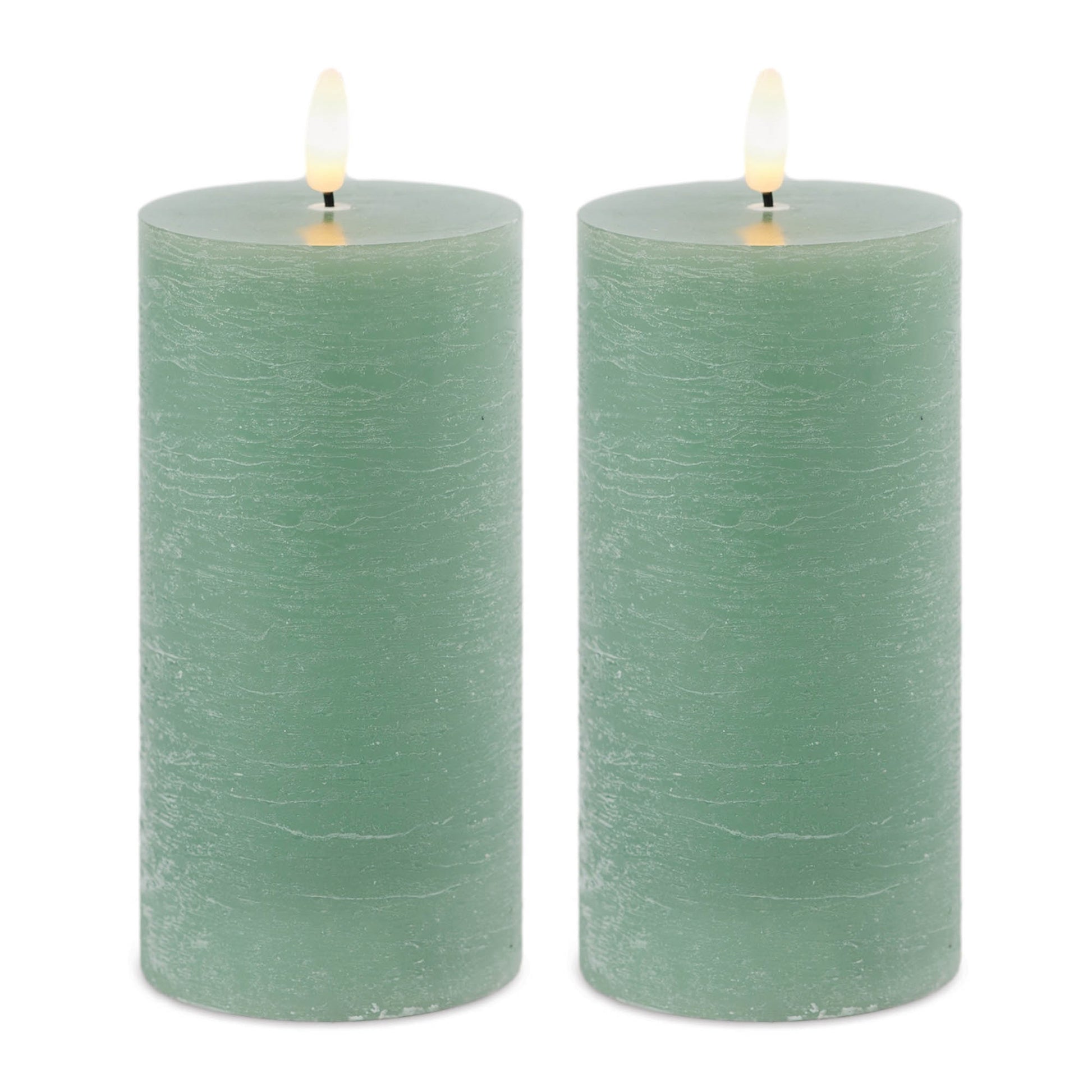 FIA Wick Green Pillar Candle (Set of 2) alternate view 4
