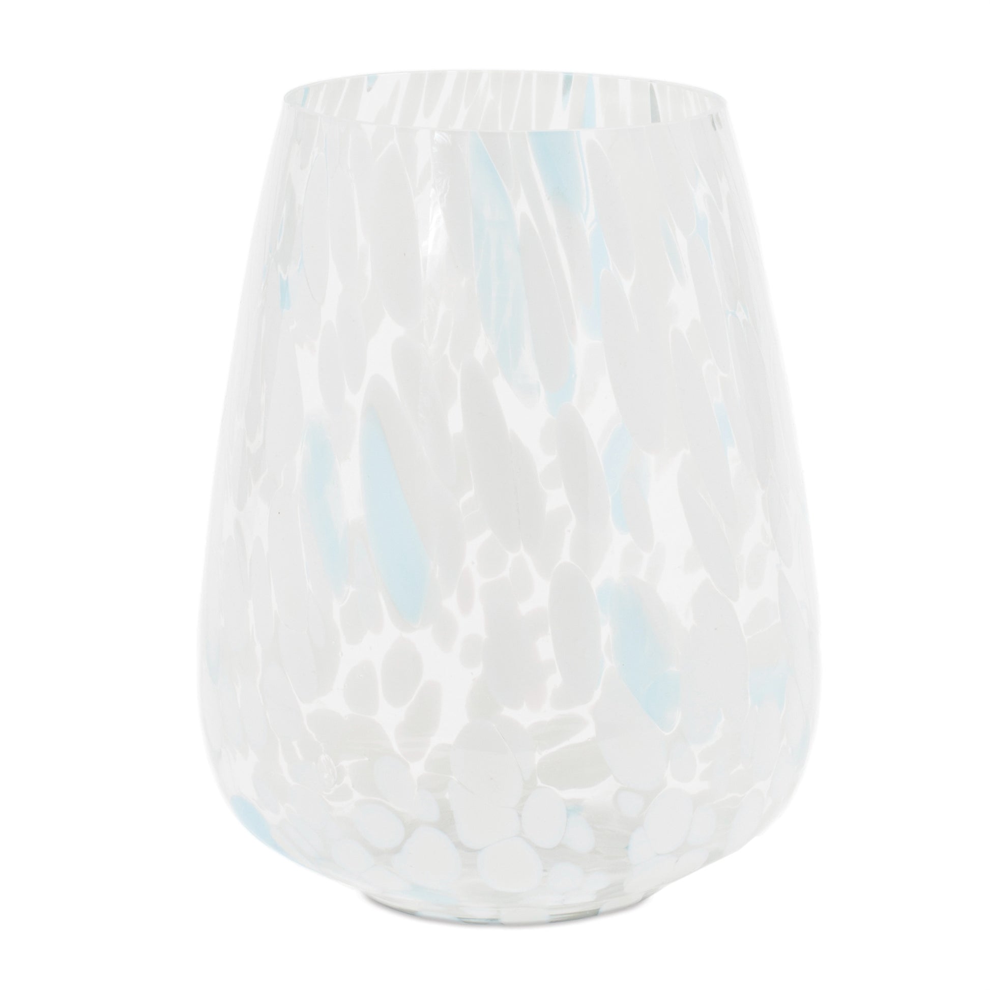 Painted Glass Candle Holder Vase (Set of 4)