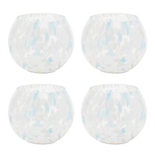 Painted Glass Candle Holder Vase (Set of 4)