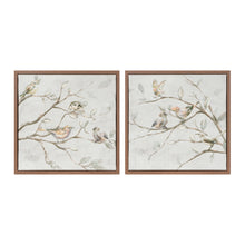 Framed Birds on Branches Canvas Art (Set of 2)
