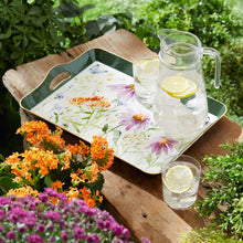 Wildflower Insect Print Tray with Handles 17"L alternate view 2