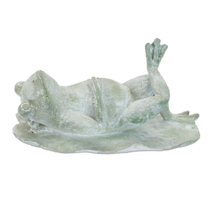 Laying Frog Figurine (Set of 4)