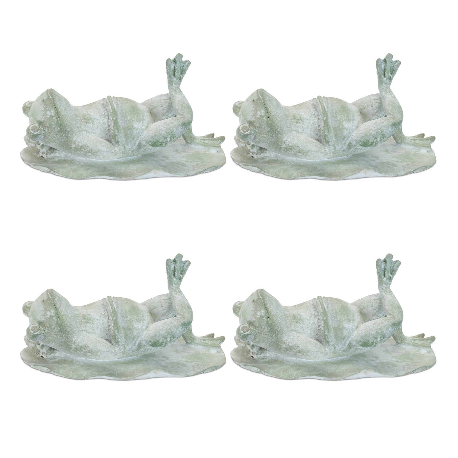 Laying Frog Figurine (Set of 4) alternate view 4