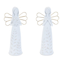 Etched Angel Figurine (Set of 4)