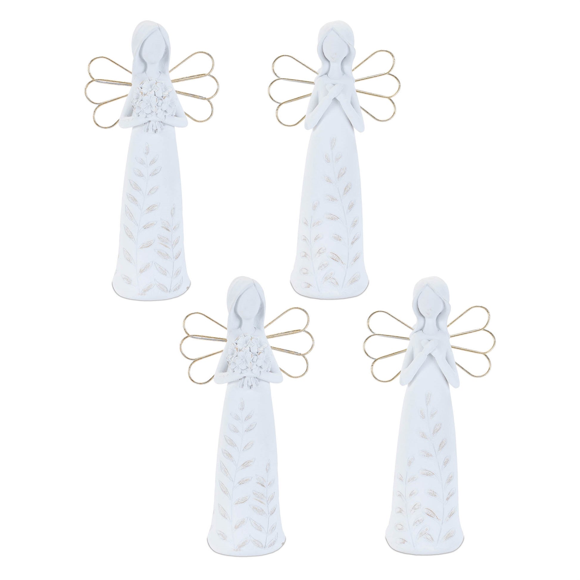 Etched Angel Figurine (Set of 4) alternate view 4