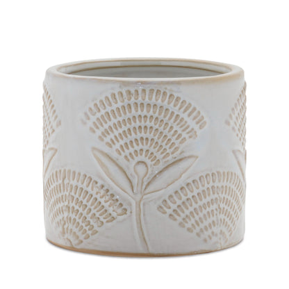 Porcelain Floral Patterned Planter (Set of 2) alternate view 4