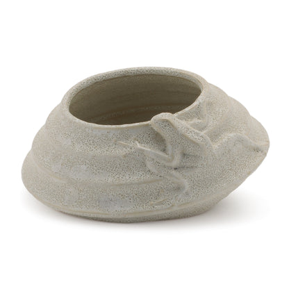 Round Porcelain Planter with Frog (Set of 2) alternate view 3