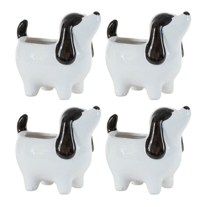 Puppy Dog Planter (Set of 4) alternate view 2