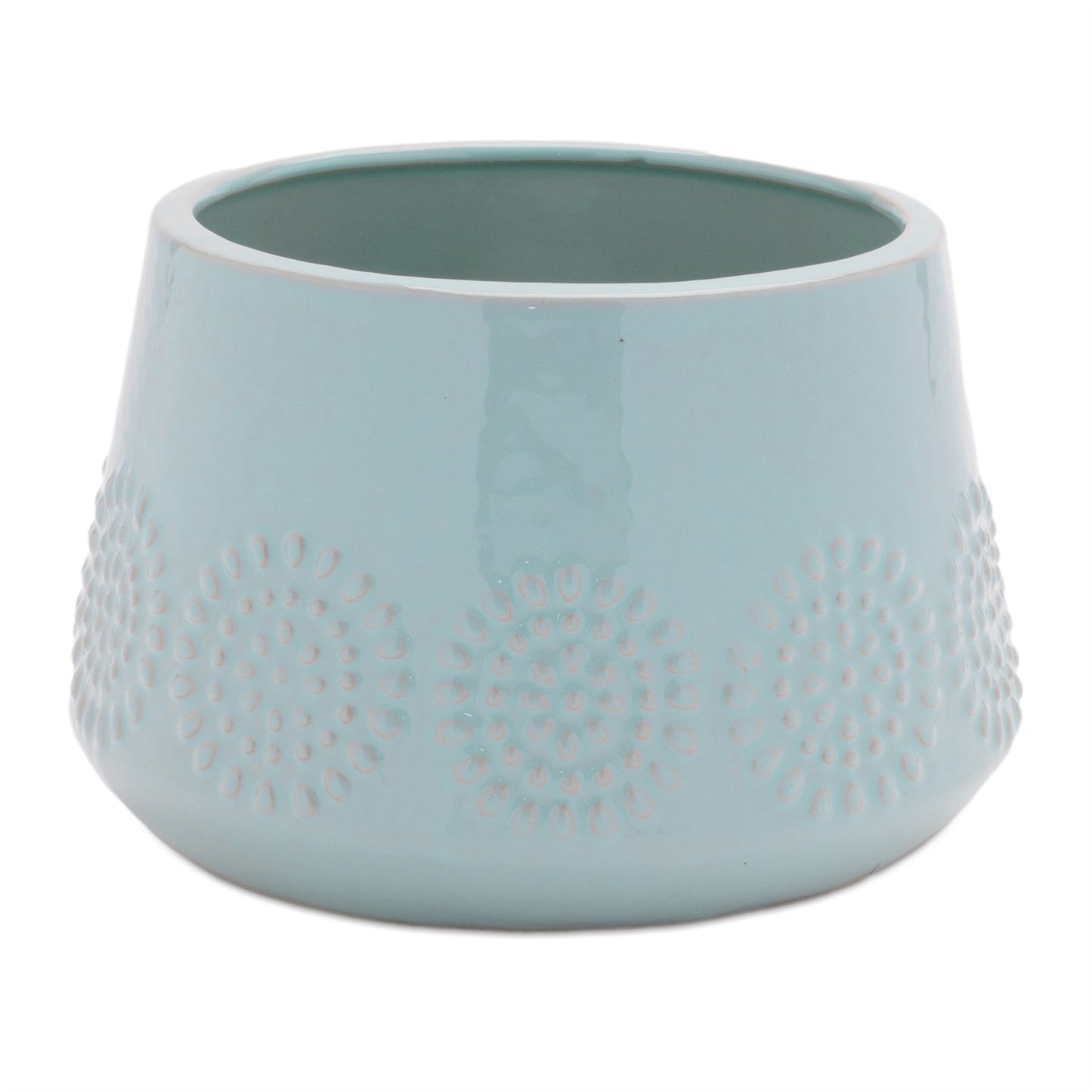 Ceramic Starburst Pattern Planter (Set of 2) alternate view 3