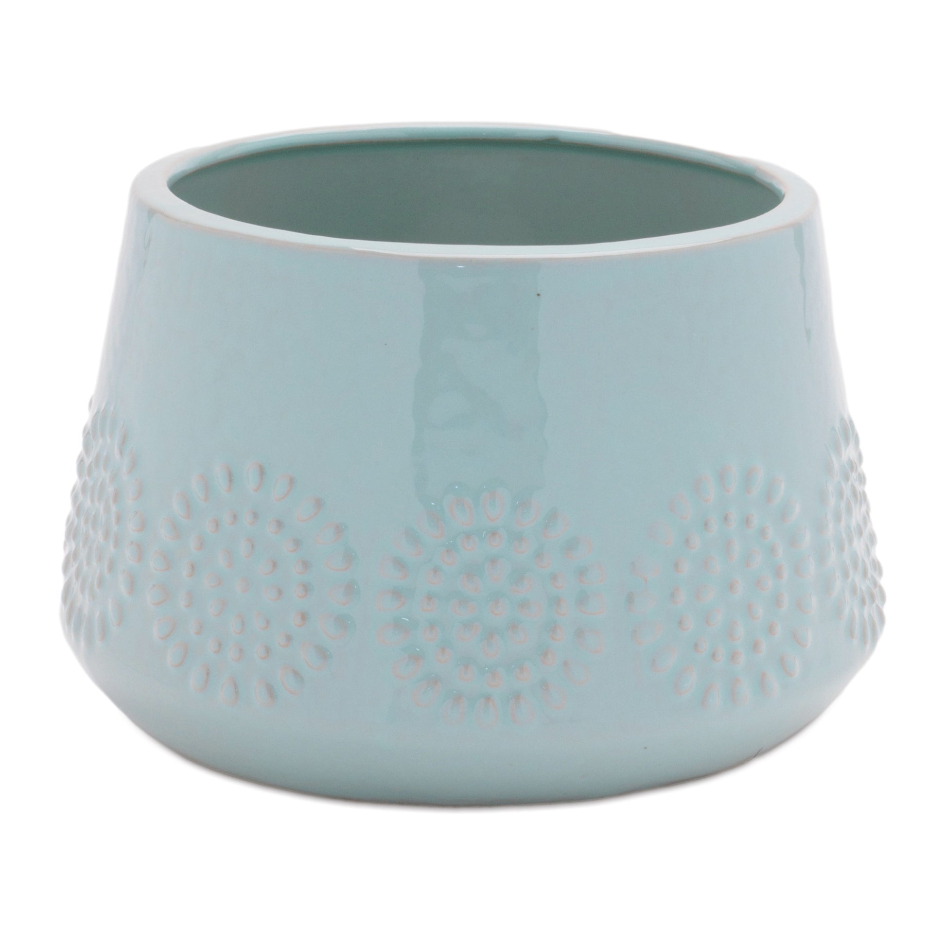 Ceramic Starburst Pattern Planter (Set of 2) alternate view 3