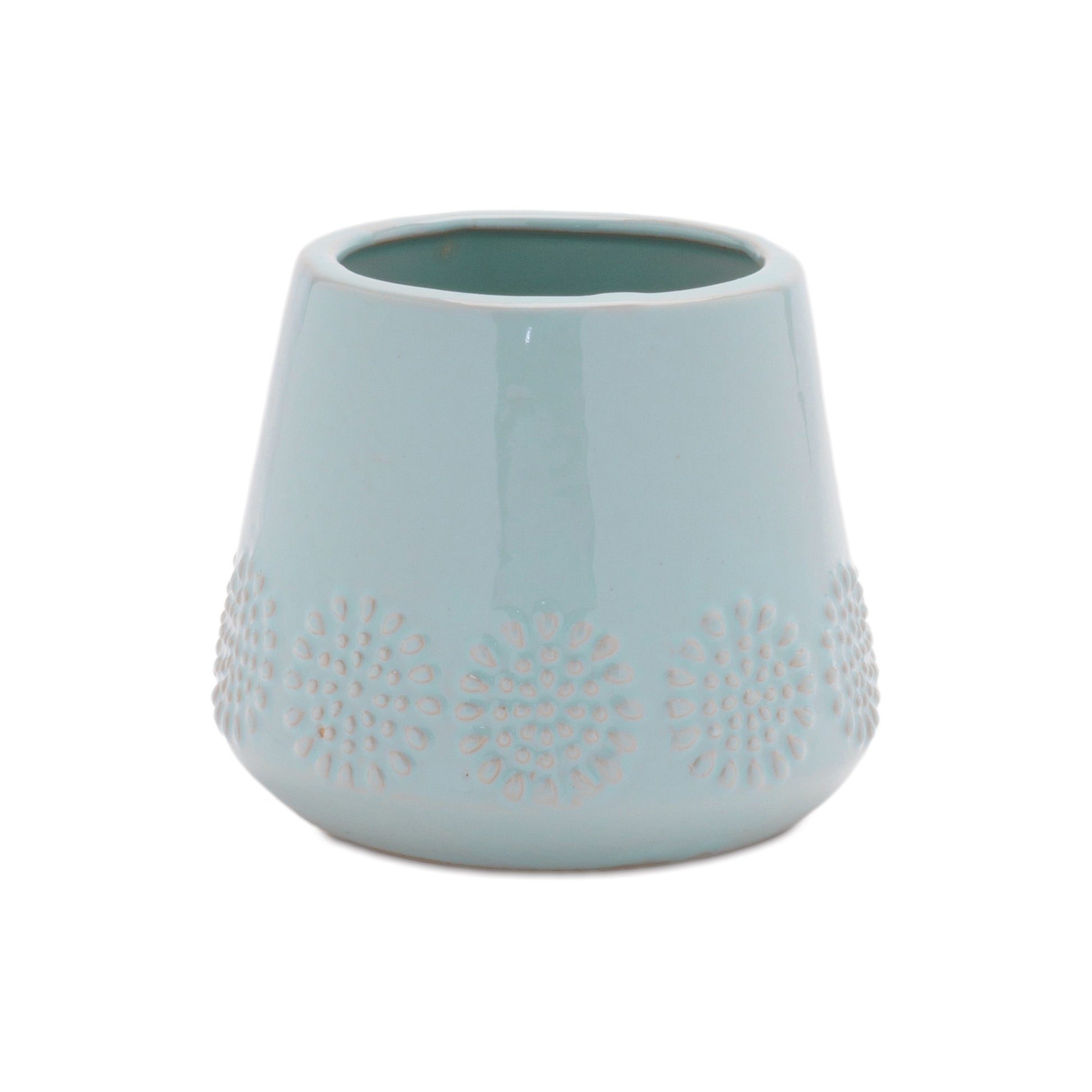 Ceramic Starburst Pattern Planter (Set of 2) alternate view 4