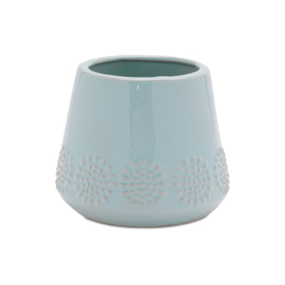 Ceramic Starburst Pattern Planter (Set of 2) alternate view 4